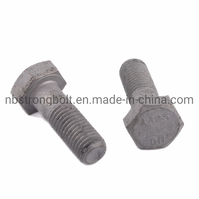 Hex Head Cap Screw Manufacturer ANSI/ASTM/ASME Hex Bolt with HDG More More Than 10 Years Produce Experience Factory